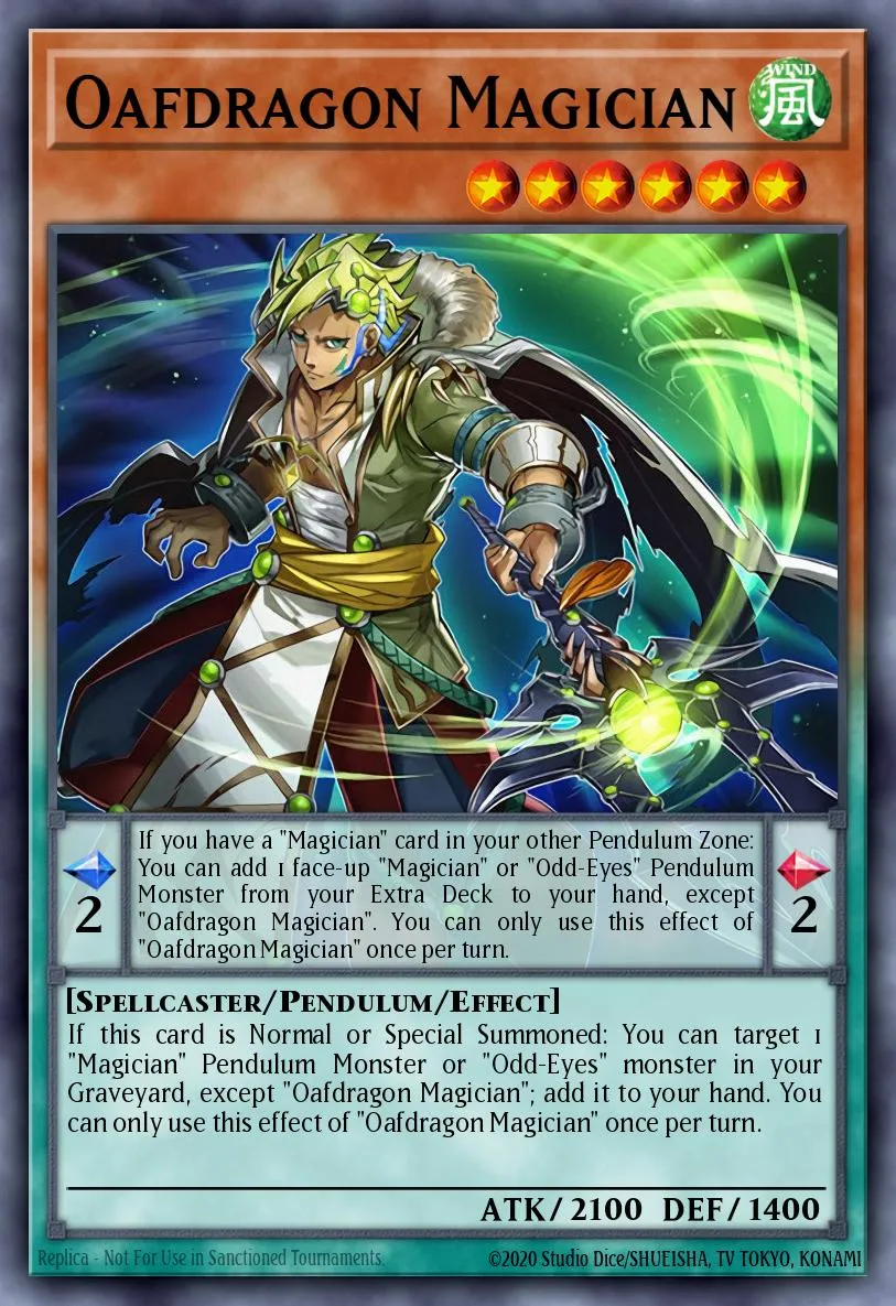 Oafdragon Magician · Master of Pendulum Structure Deck 14920218/43