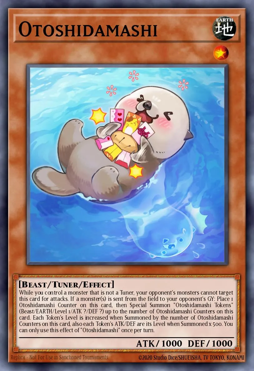 Otoshidamashi · Lightning Overdrive Premiere! promotional card 14957440/1