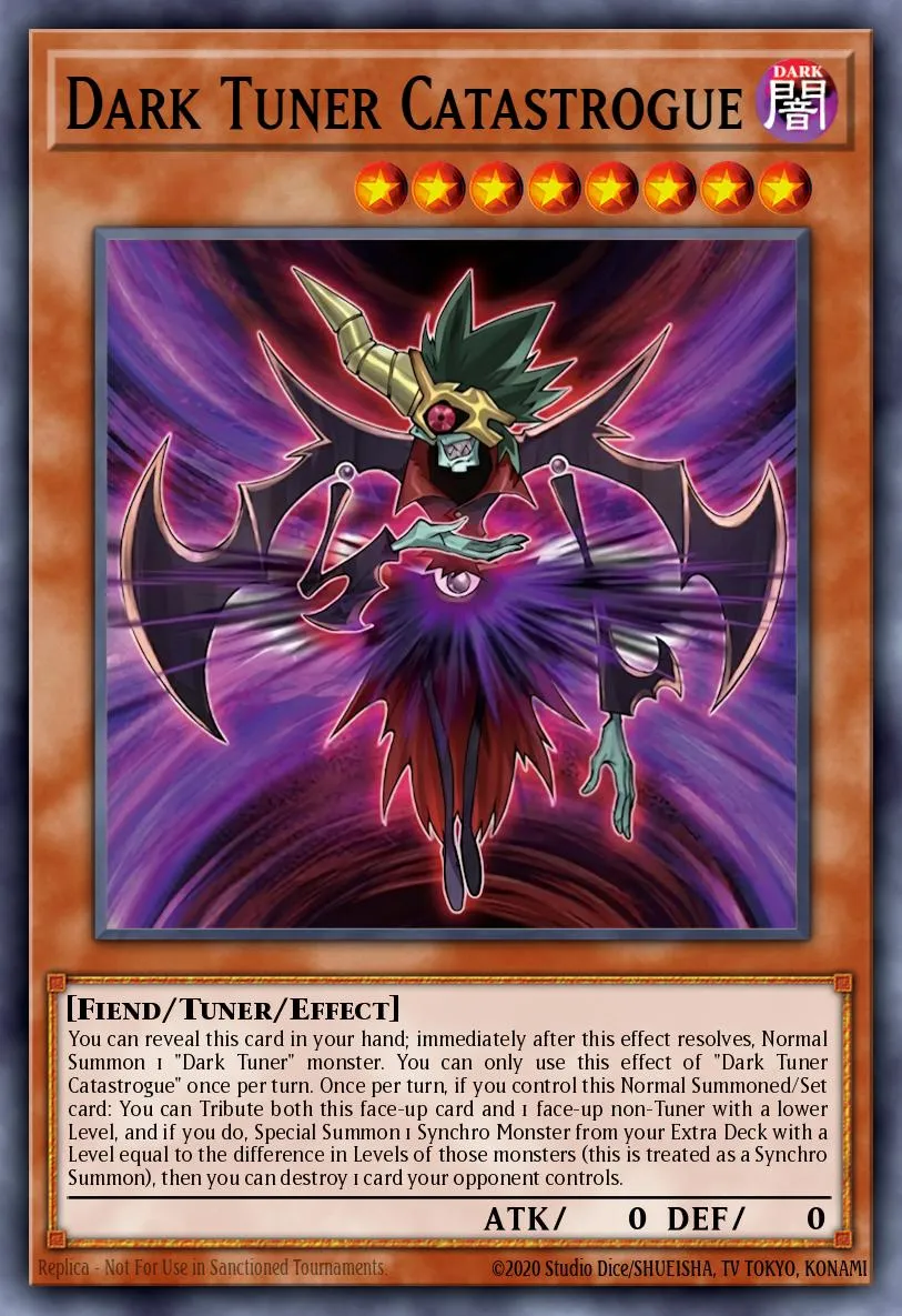 Dark Tuner Catastrogue · Yu-Gi-Oh (No Set) 15141103