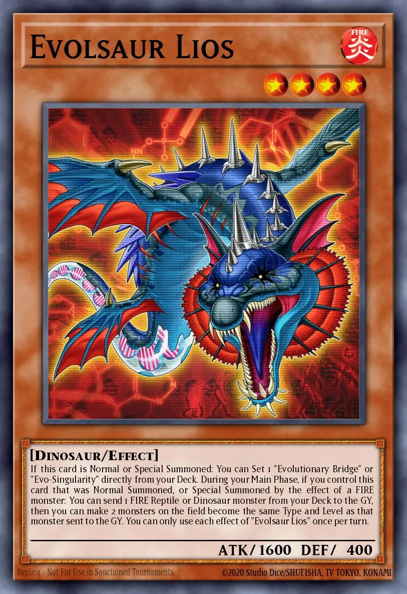 Evolsaur Lios · Duelist Nexus 15171722/99