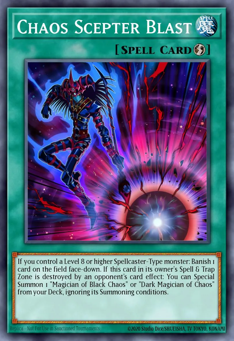 Chaos Scepter Blast · Duelist Saga 15256925/100