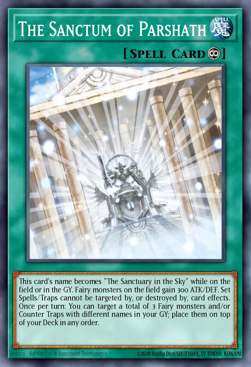 The Sanctum of Parshath · Structure Deck: Wave of Light 15449853/42