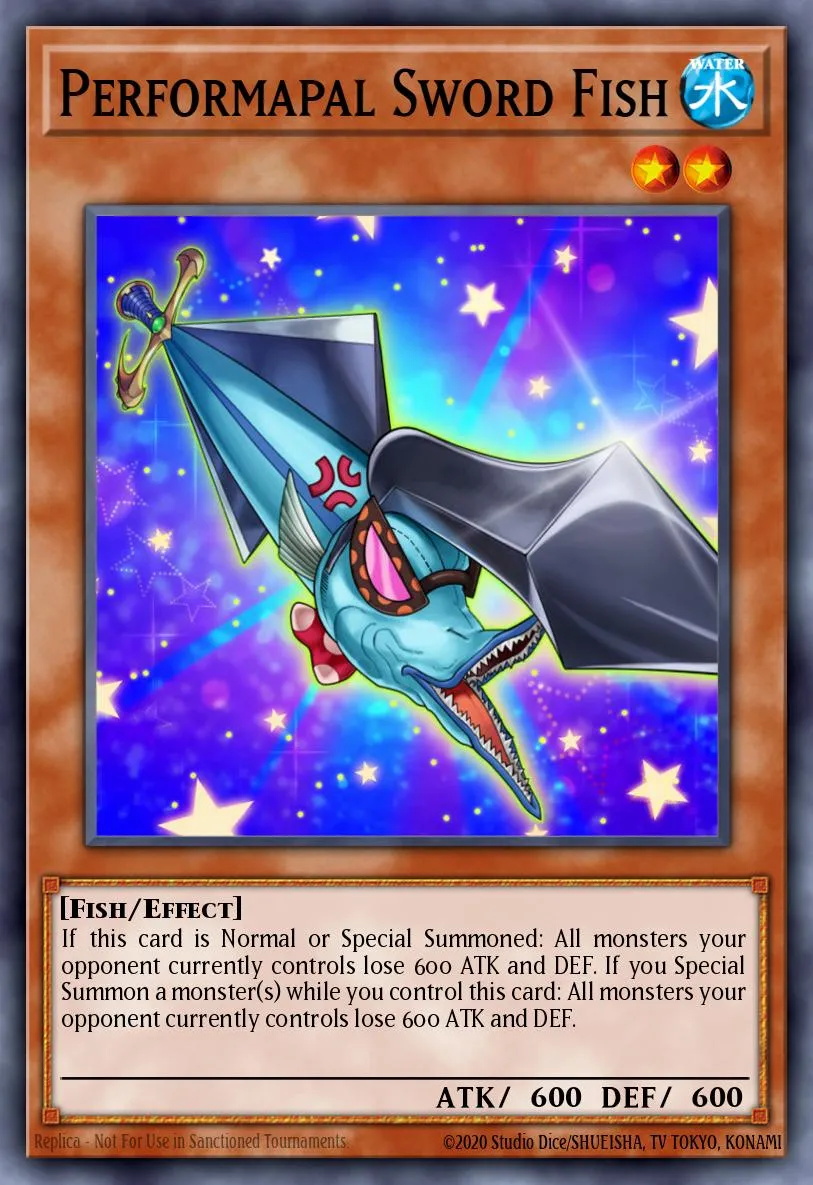 Performapal Sword Fish · Duelist Alliance: Deluxe Edition 15452043/7