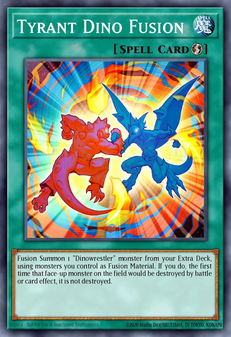 Tyrant Dino Fusion · Dark Neostorm Special Edition 15543940/4