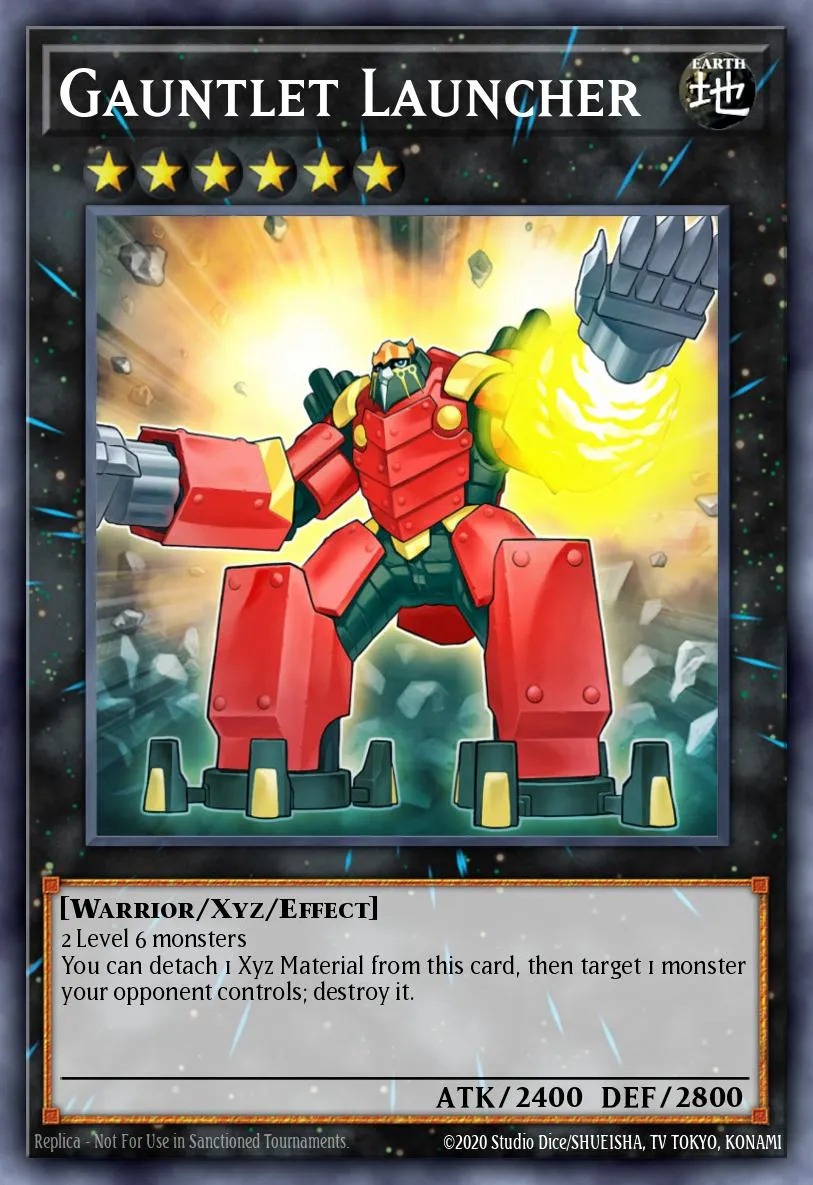 Gauntlet Launcher · Lord of the Tachyon Galaxy Sneak Peek Participation Card 15561463/1