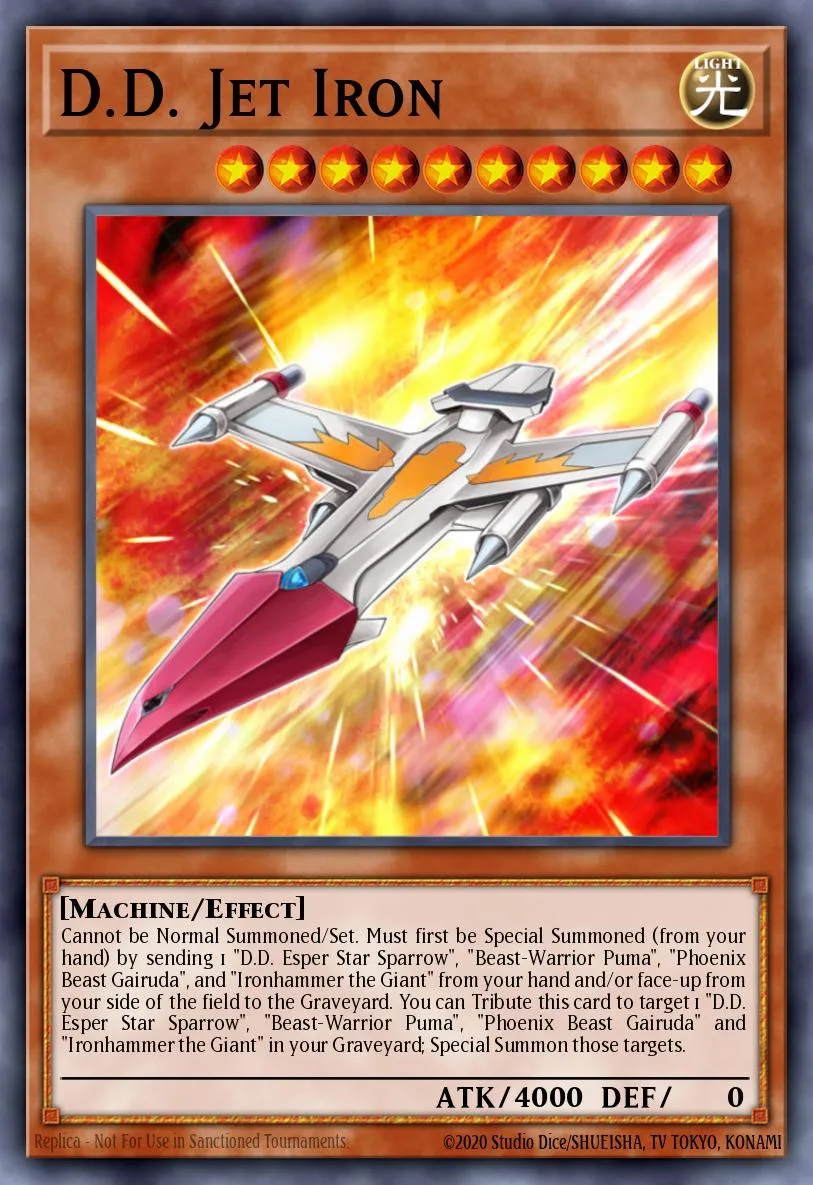 D.D. Jet Iron · Duel Terminal 7b 15574615/49