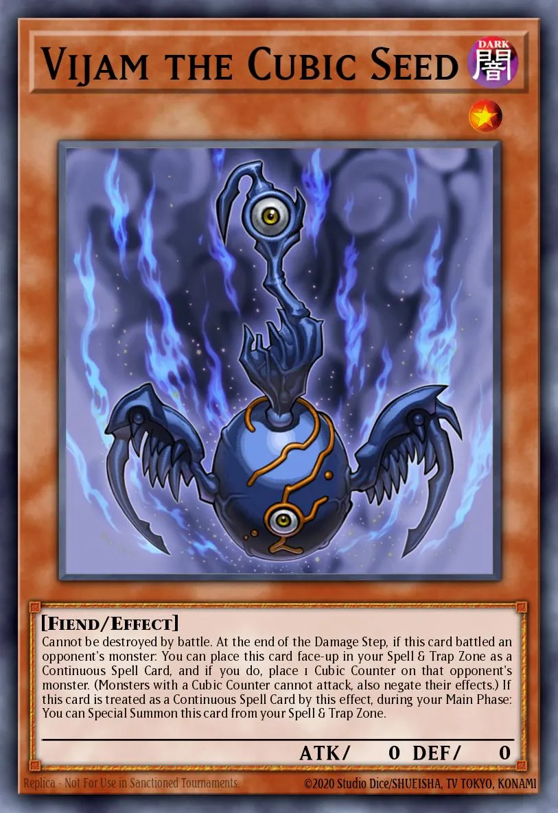 Vijam the Cubic Seed · Yu-Gi-Oh! The Dark Side of Dimensions Movie Pack: Gold Edition 15610297/61