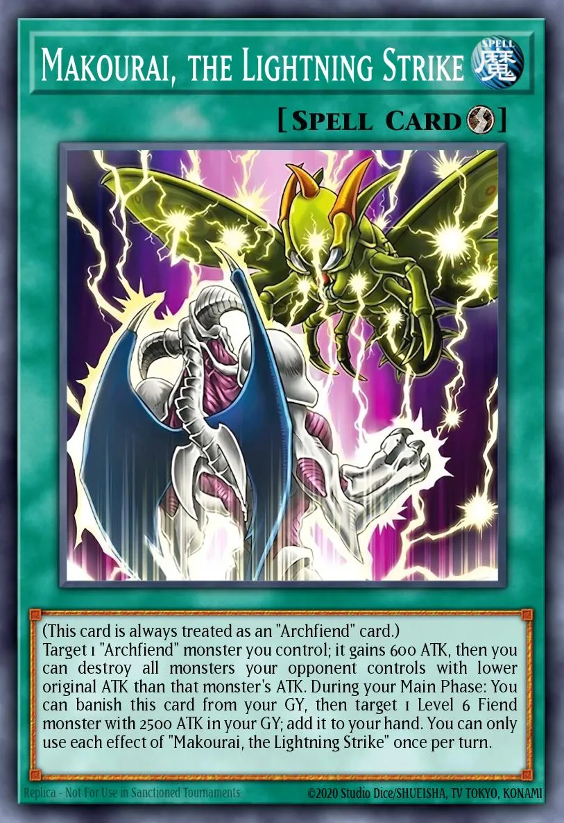Makourai, the Lightning Strike · Yu-Gi-Oh (No Set) 15725501