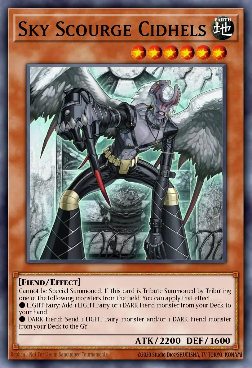 Sky Scourge Cidhels · Lightning Overdrive Premiere! promotional card 15792576/1
