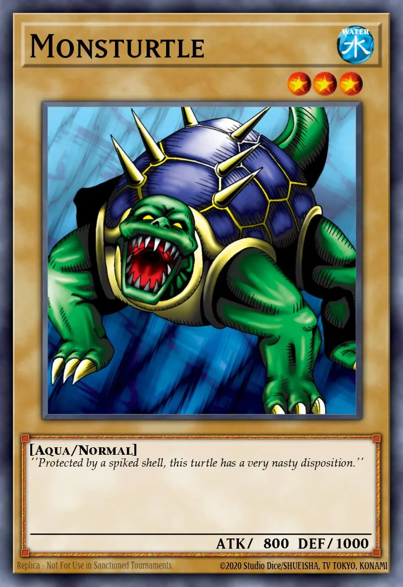 Monsturtle · Yu-Gi-Oh (No Set) 15820147