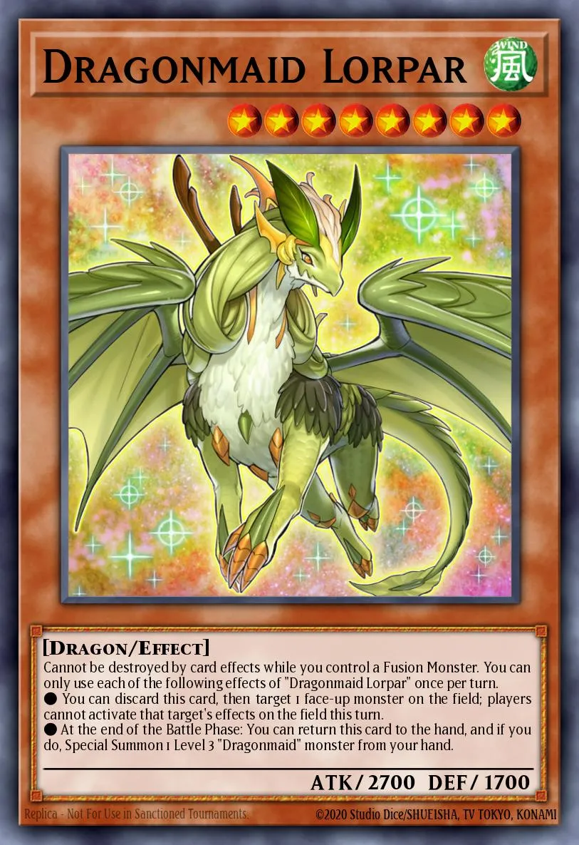 Dragonmaid Lorpar · Mystic Fighters 15848542/60