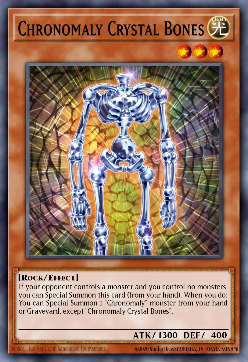 Chronomaly Crystal Bones · Return of the Duelist: Special Edition 15941690/2