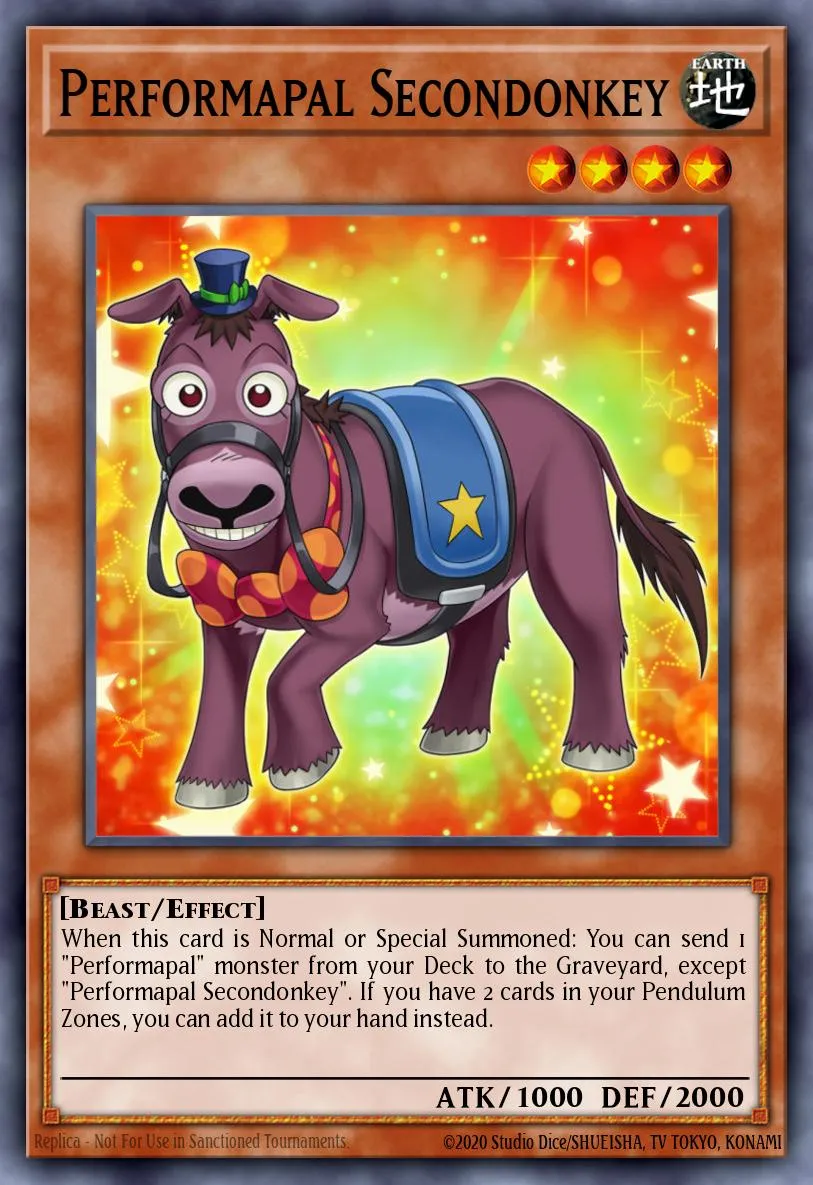 Performapal Secondonkey · Dimension of Chaos: Special Edition 15978426/4