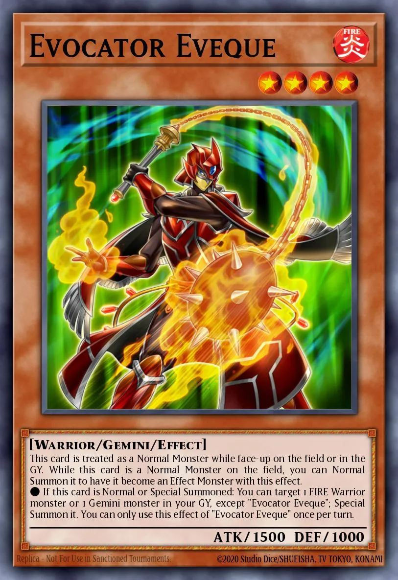 Evocator Eveque · Toon Chaos 16146511/60