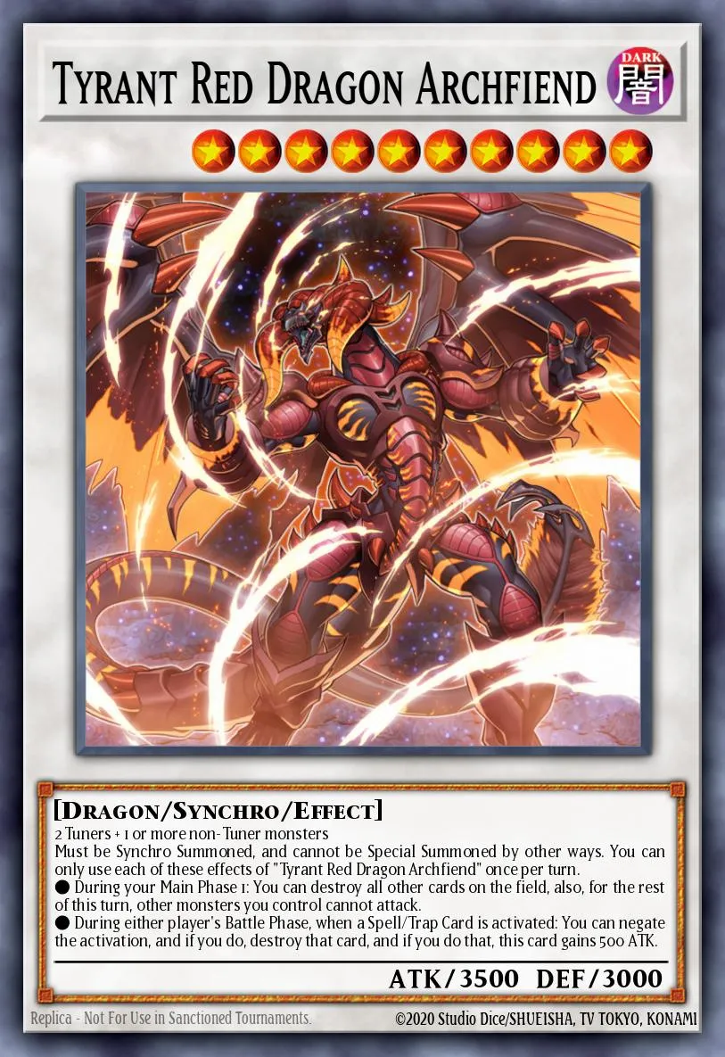 Tyrant Red Dragon Archfiend · The Dark Illusion: Special Edition 16172067/4