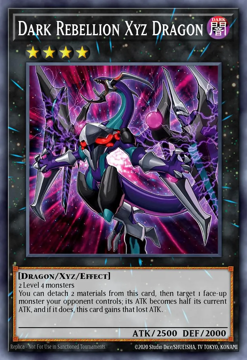 Dark Rebellion Xyz Dragon · The New Challengers: Super Edition 16195942/14