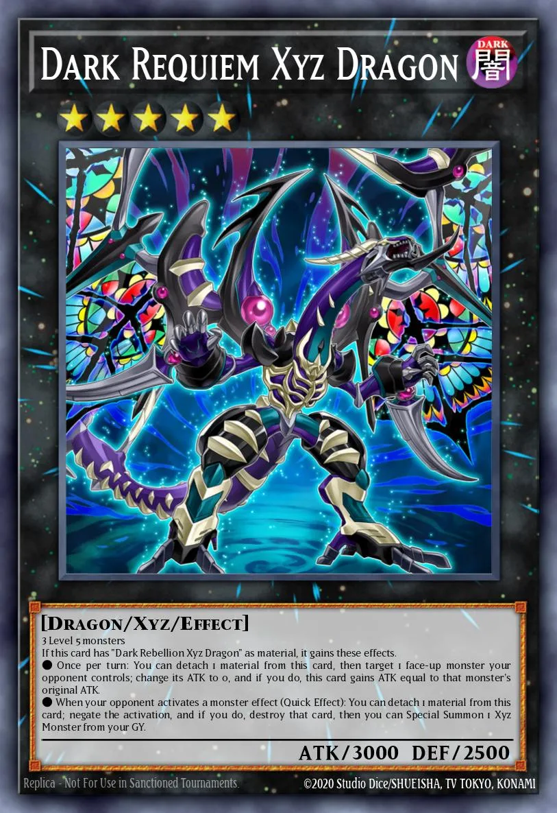 Dark Requiem Xyz Dragon · Invasion: Vengeance: Special Edition 1621413/4