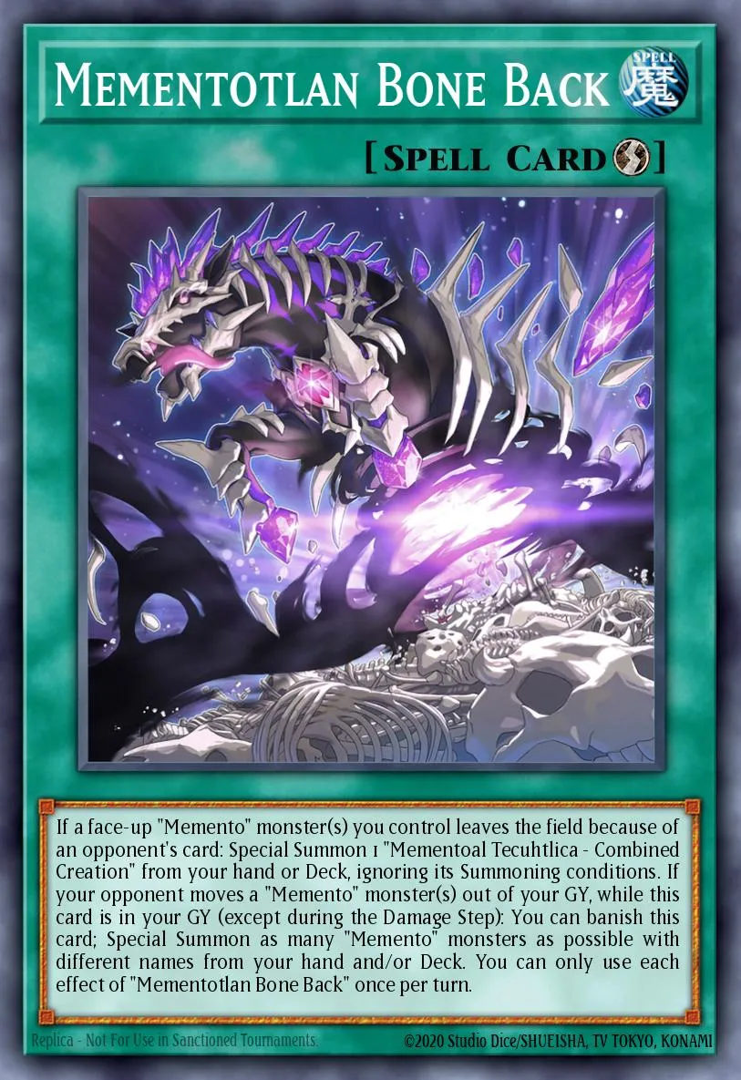 Mementotlan Bone Back · Valiant Smashers 16227633/60