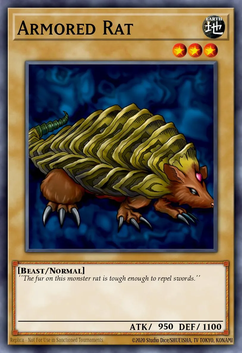 Armored Rat · Yu-Gi-Oh (No Set) 16246527