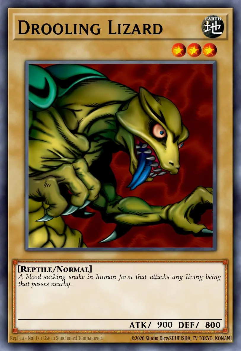 Drooling Lizard · Legend of Blue Eyes White Dragon (25th Anniversary Edition) 16353197/14