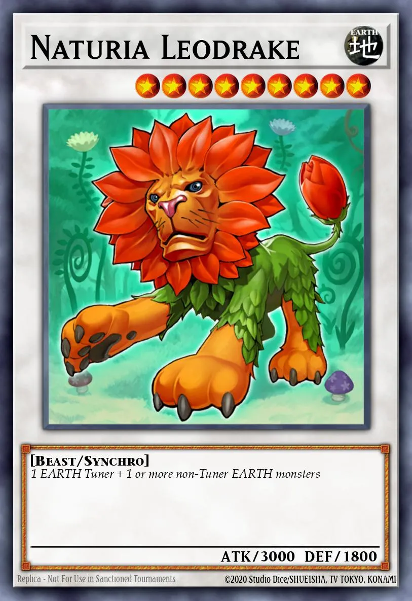 Naturia Leodrake · Duel Terminal 2 16527176/100