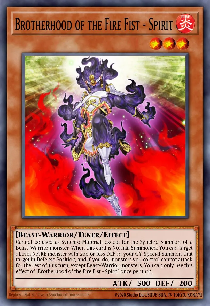 Brotherhood of the Fire Fist - Spirit · Cosmo Blazer: Special Edition 1662004/2