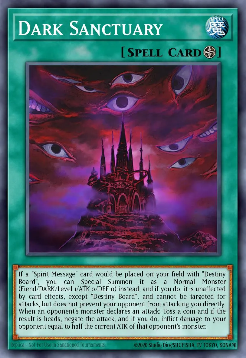 Dark Sanctuary · Duelist Pack: Rivals of the Pharaoh 16625614/46