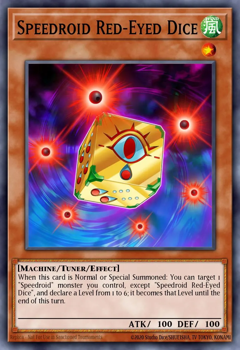 Speedroid Red-Eyed Dice · High-Speed Riders 16725505/60