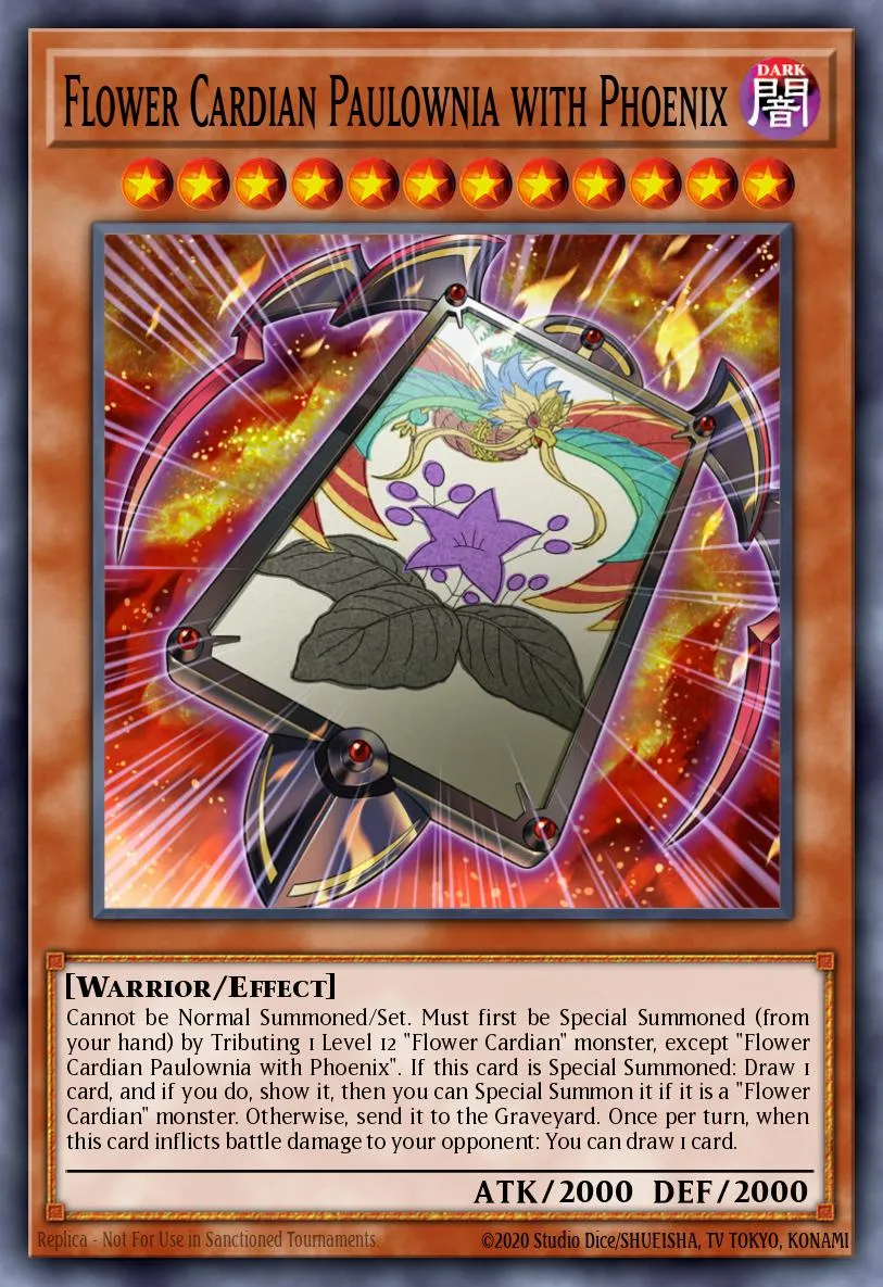 Flower Cardian Paulownia with Phoenix · Dragons of Legend: Unleashed 16802689/73