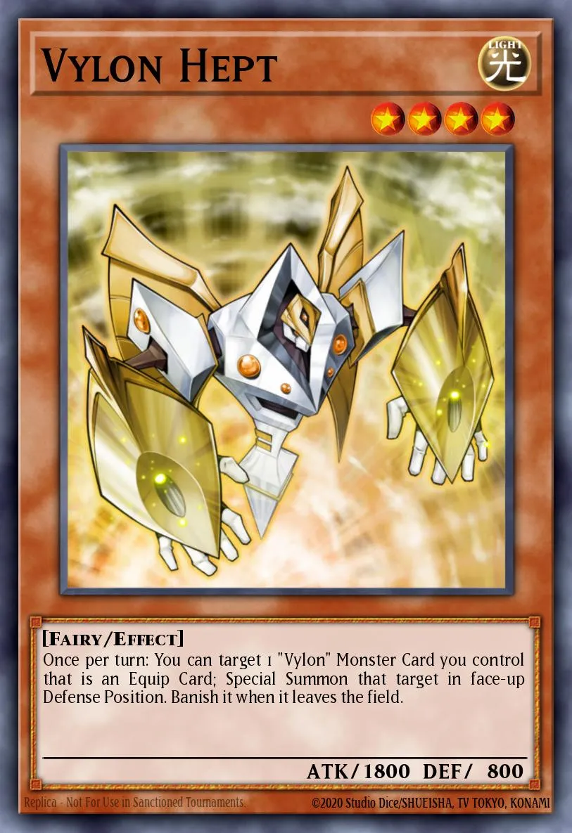 Vylon Hept · Duel Terminal 6b 168917/50