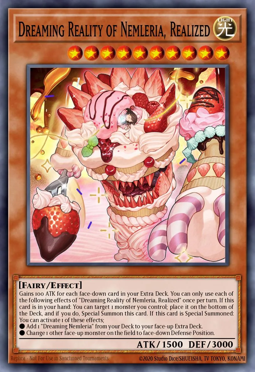 Dreaming Reality of Nemleria, Realized · Duelist Nexus 16893370/99