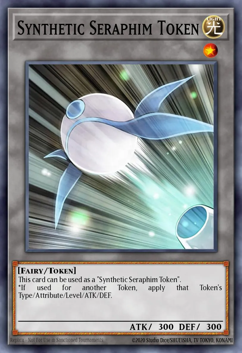 Synthetic Seraphim Token · Structure Deck: Wave of Light 16946850/42