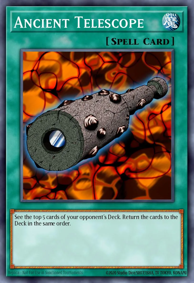 Ancient Telescope · Starter Deck: Kaiba 17092736/96