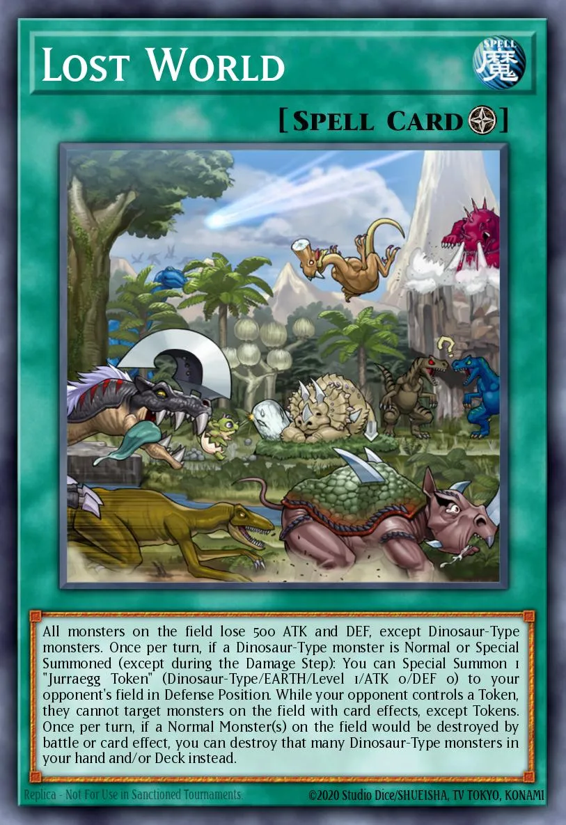 Lost World · Dinosmasher's Fury Structure Deck 17228908/39
