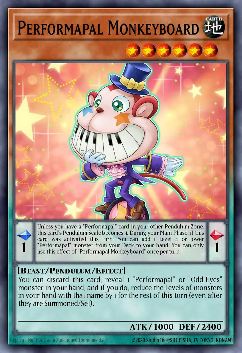 Performapal Monkeyboard · Breakers of Shadow: Special Edition 17330916/4