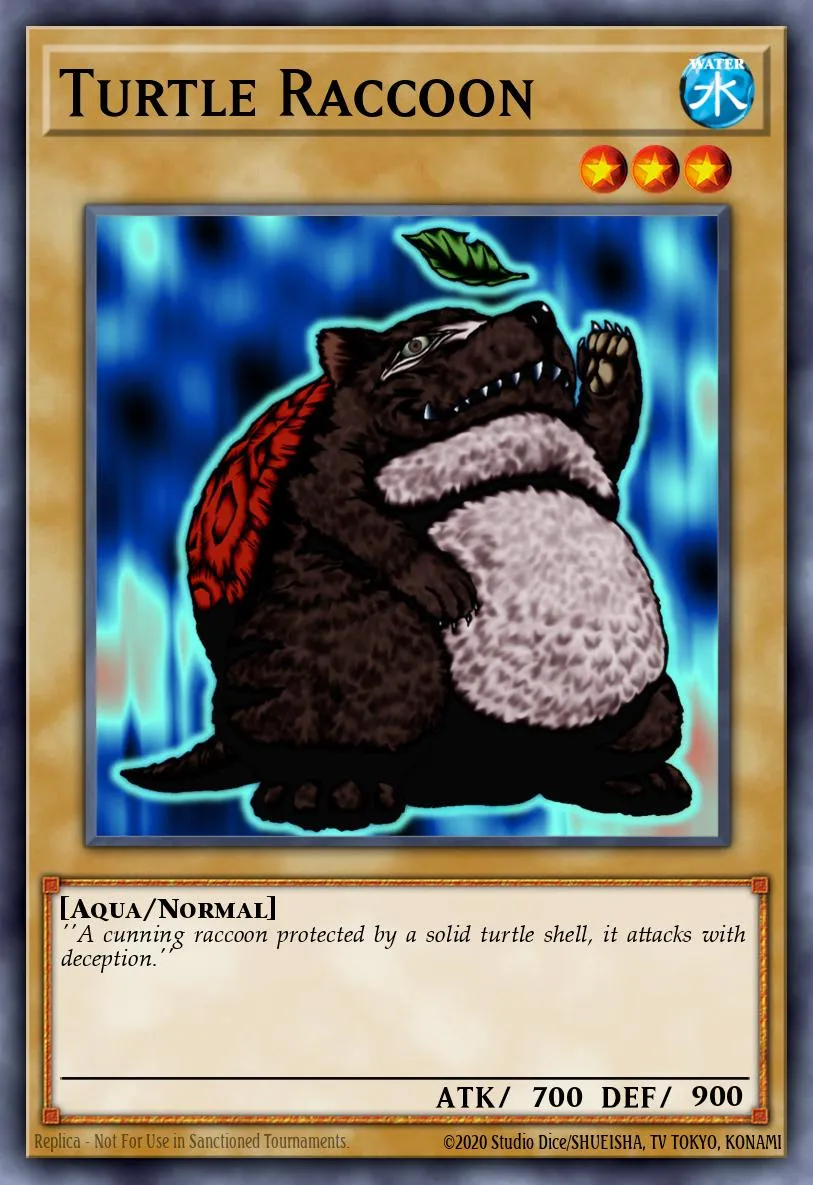 Turtle Raccoon · Yu-Gi-Oh (No Set) 17441953