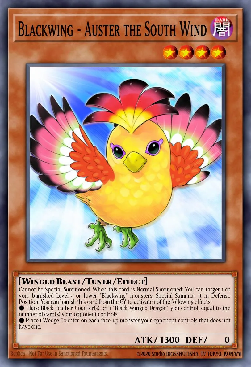 Blackwing - Auster the South Wind · Legendary Duelists: White Dragon Abyss 17465972/56