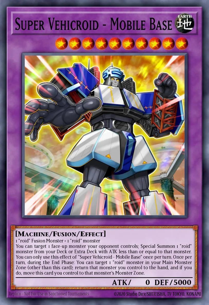 Super Vehicroid - Mobile Base · Legendary Duelists 17745969/52