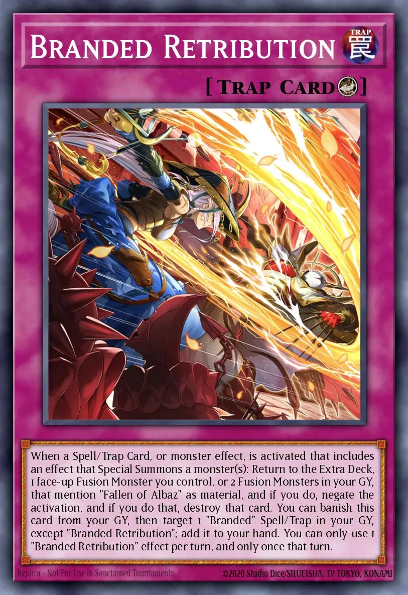 Branded Retribution · Structure Deck: Albaz Strike 17751597/46