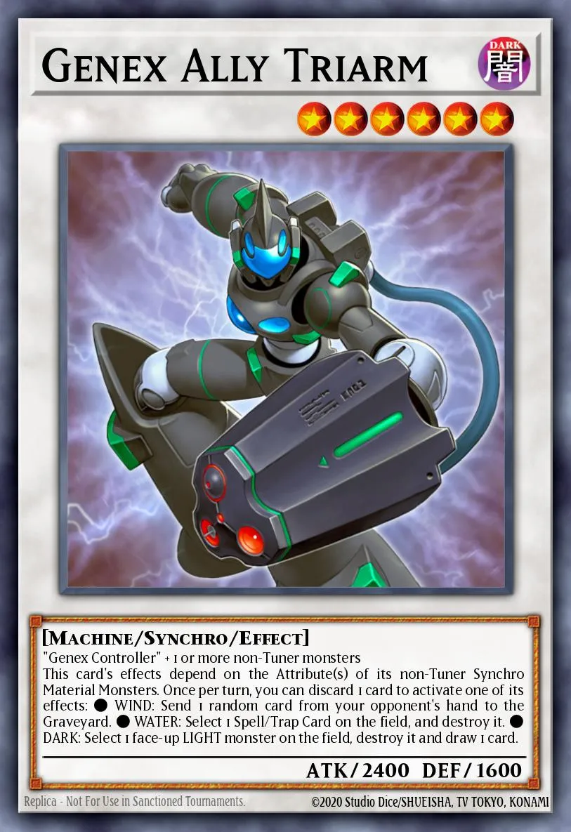 Genex Ally Triarm · Duel Terminal 4 17760003/100