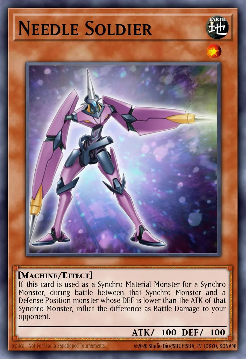 Needle Soldier · Starstrike Blast Sneak Peek Participation Card 17841097/1