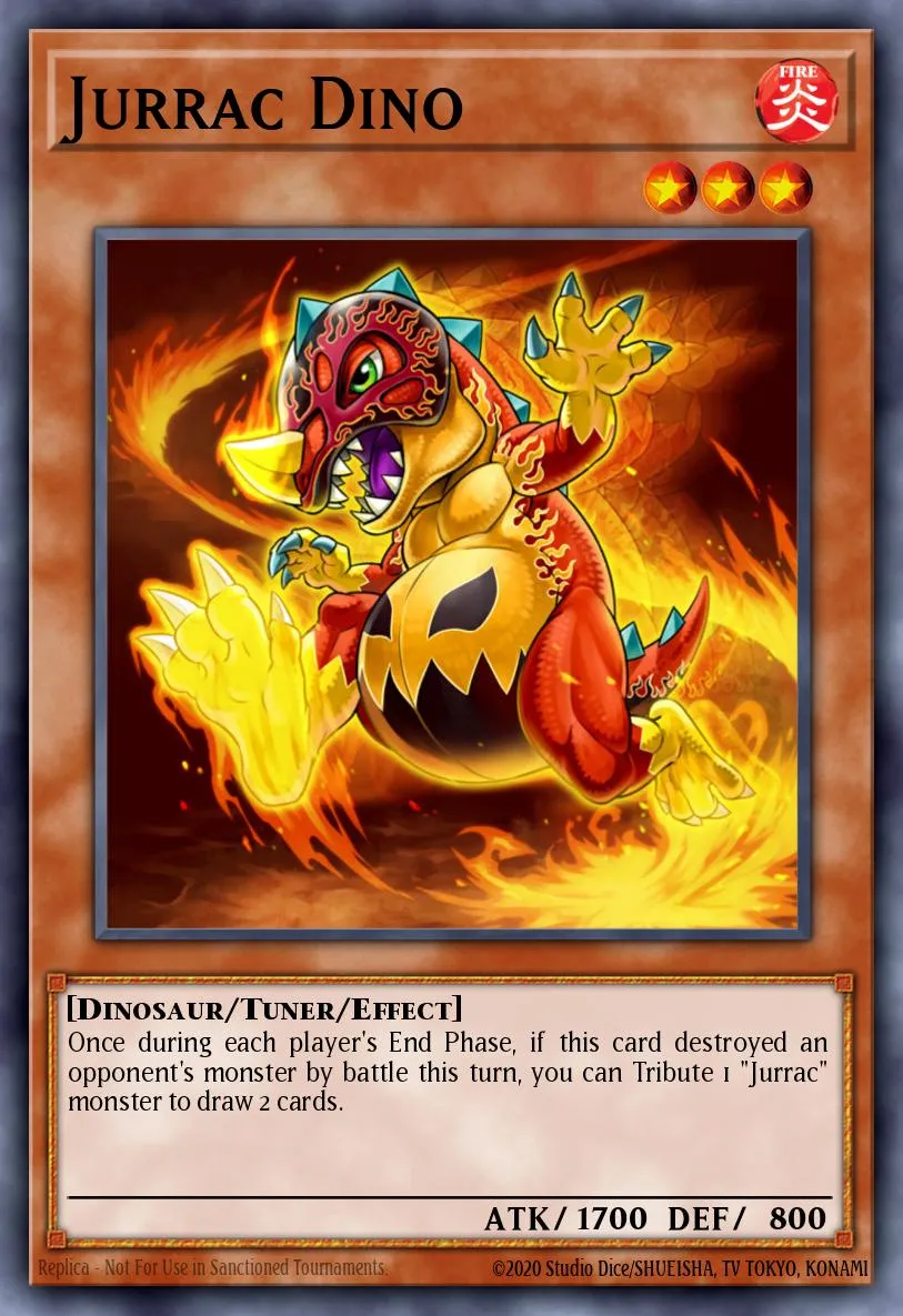 Jurrac Dino · Duel Terminal 4 17948378/100