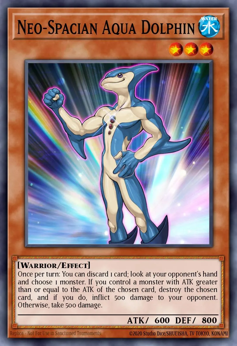 Neo-Spacian Aqua Dolphin · Power of the Duelist 17955766/60