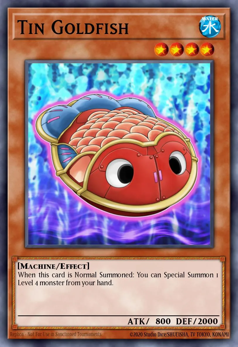 Tin Goldfish · Duel Terminal 7b 18063928/49