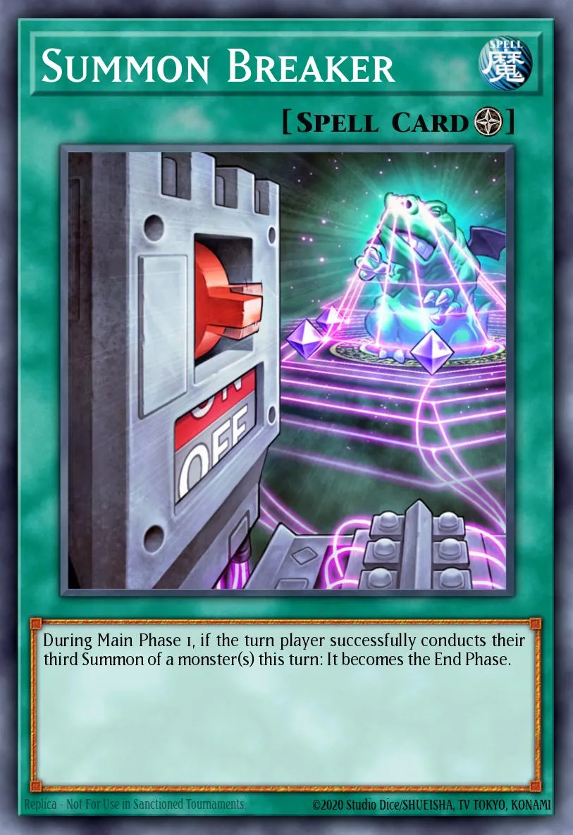 Summon Breaker · Lord of the Tachyon Galaxy Sneak Peek Participation Card 18114794/1