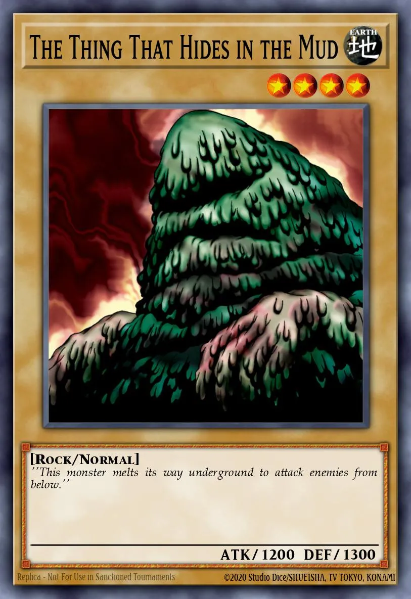 The Thing That Hides in the Mud · Yu-Gi-Oh (No Set) 18180762