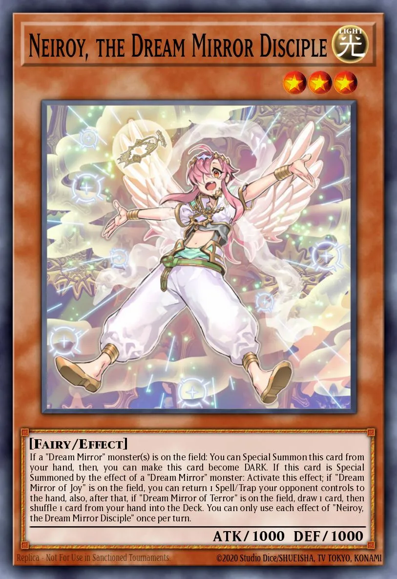 Neiroy, the Dream Mirror Disciple · Blazing Vortex Premiere! promotional card 18189187/1