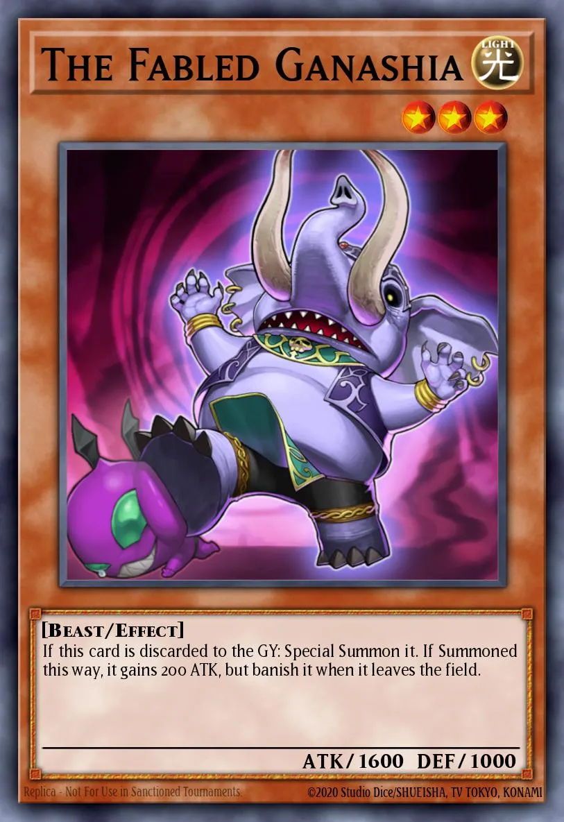The Fabled Ganashia · Duel Terminal 4 18282103/100