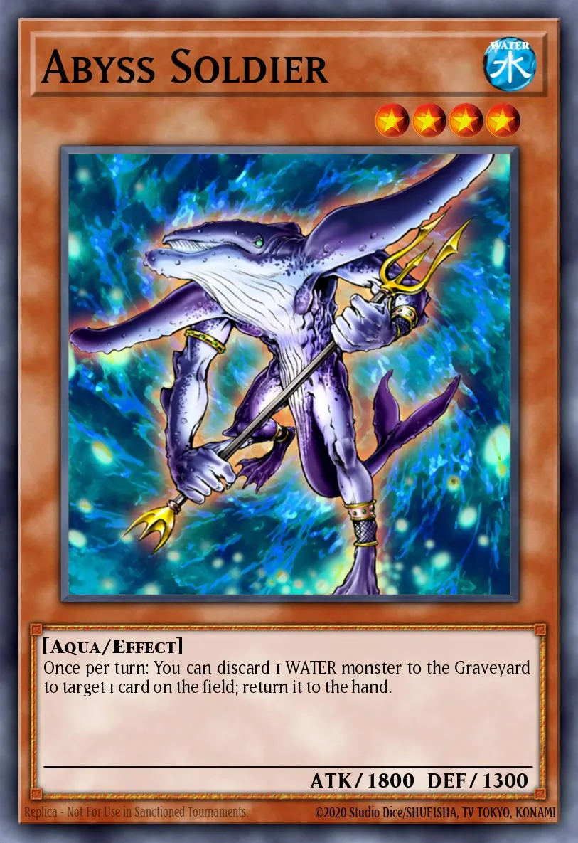 Abyss Soldier · Yu-Gi-Oh! Capsule Monster Coliseum promotional cards 18318842/3