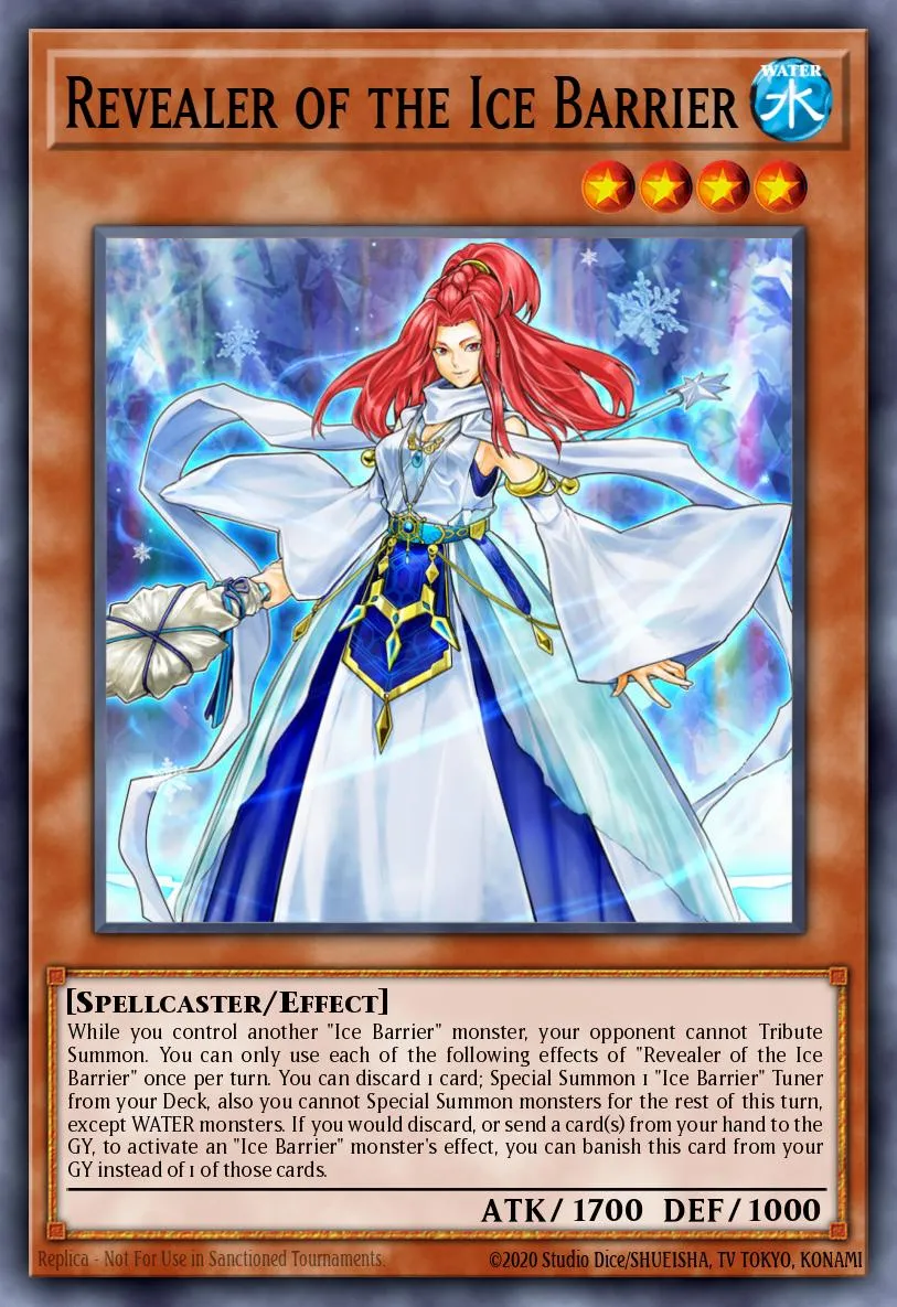 Revealer of the Ice Barrier · Structure Deck: Freezing Chains 18319762/46